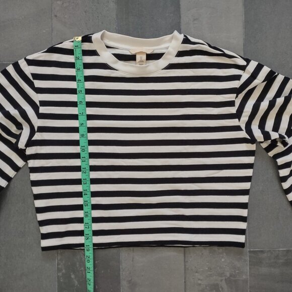 NWOT H&M striped cotton top - S - Picture 7 of 8